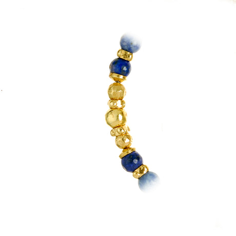 Silver Bracelet Beads and PLAIN CROSS with BLADES CROSS balls Gold plated