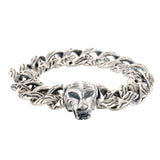 Silver Bracelet TIGER HEAD L and Tiger Links