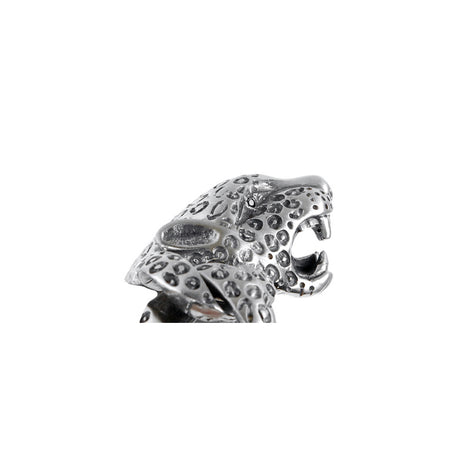 Silver Bracelet LEOPARD HEAD M and Leo Links