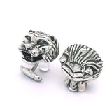 Silver Cufflinks LION HEAD L