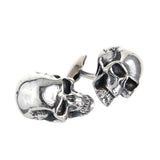 Silver Cufflinks SKULL 28