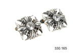 Silver Cufflinks  Malteser Cross Garden at Night