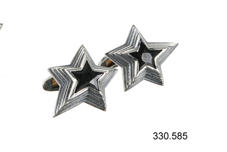 Silver Cufflinks SHOOTING STAR