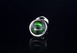 Silver Cufflinks ROUND STONES as Bones