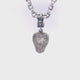Silver Pendant LEOPARD HEAD M
