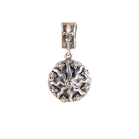 Silver Pendant SUN and PLANETS 30