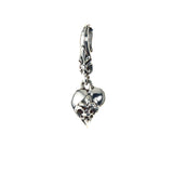 Silver Pendant LILY HEART S Hook