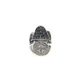 Silver Pendant SKULL XL 40