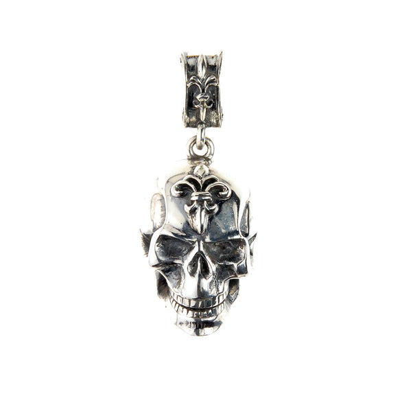 Silberanhänger TOTENKOPF XL 40