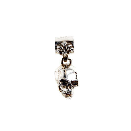 Silver Pendant  SKULL XS with Lily Loop