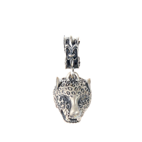 Silberanhänger LEOPARDENKOPF M