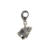 Silver Pendant LEOPARD HEAD M