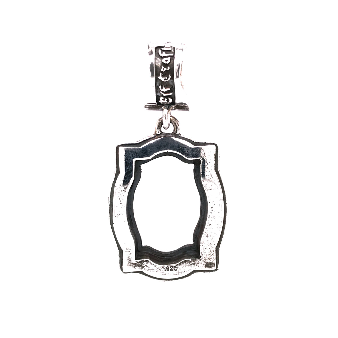 Silver Pendant BAROQUE L