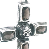 Silver Pendant CUSHION CROSS