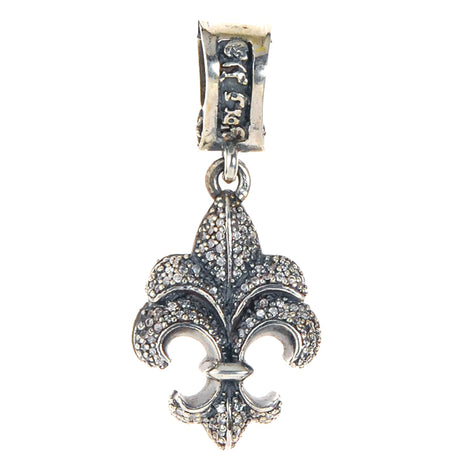 Silver Pendant ELFIN LILY Pave´