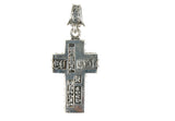 Silver Pendant Star Dagger Cross