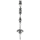 Silberner Anhänger Dolch L-ds-Charm mit Sprouts Link