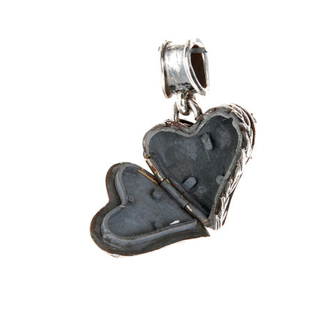 Silver Medaillon HEART WITH Signs