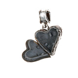 Silver Medaillon HEART WITH Signs