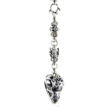 Silver Fetish Chain Peas with EAGLESKULL Lilies and Crowns