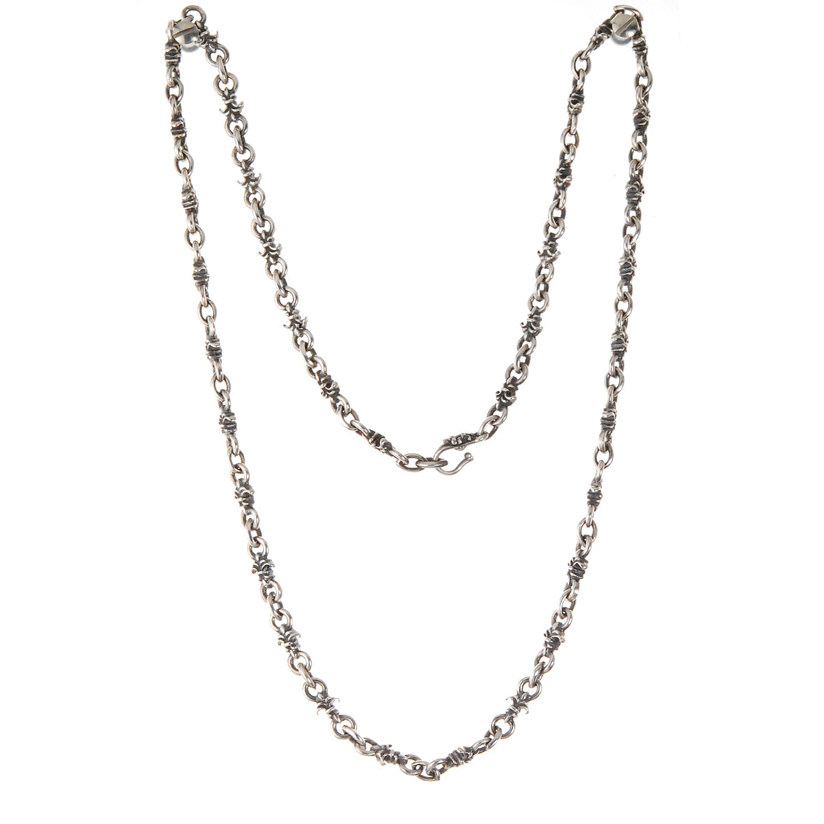 Silver Neckchain LILY and Navette XS