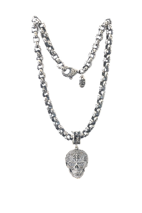 Silver Neckchain PEA s Chain S with Dragon Scales