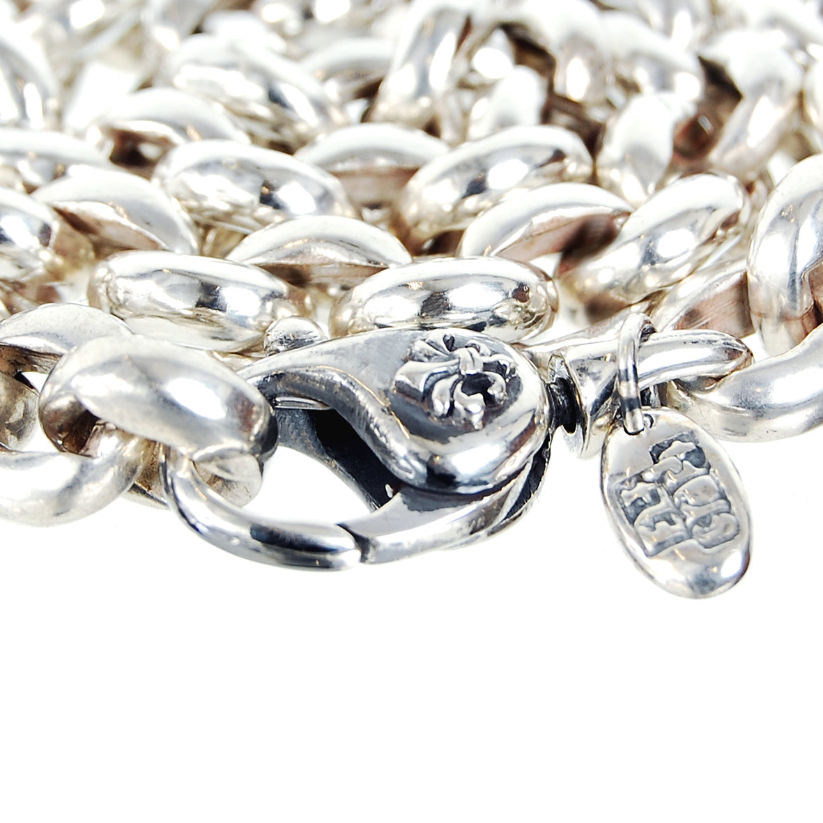 Silver PEAS Chain Super Heavy