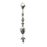Silver Charm SHIELD and LILY with Meteorite