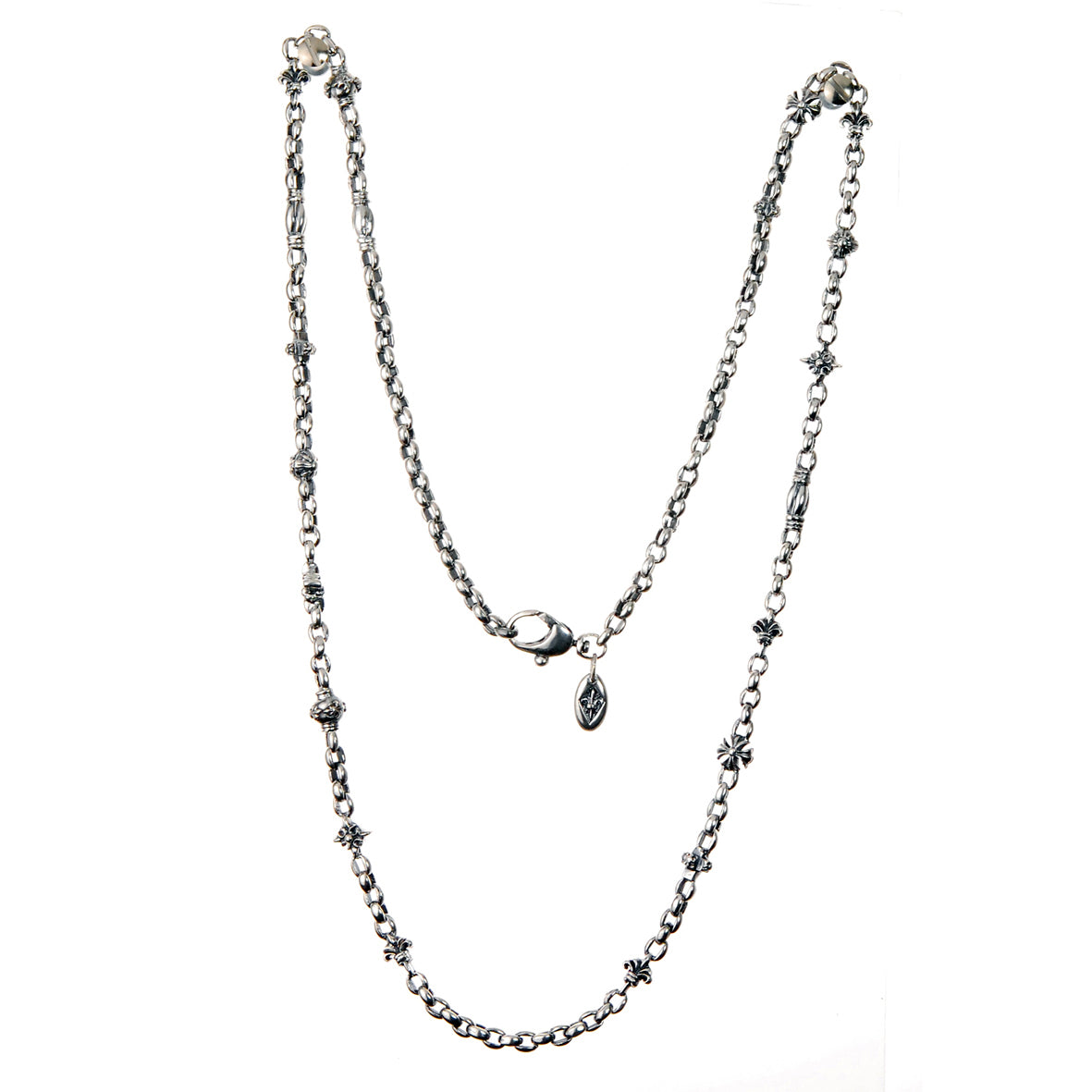 Silver Neckchain FETISH CHAIN  Pea XXS