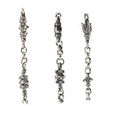 Silver Neckchain Fetishchain Horns Crowns Pinballs Sprouts Stars Lilies M Stars