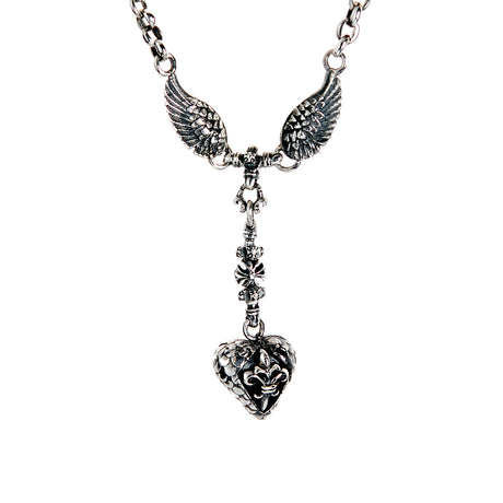 Silver Neckchain Fetishchain Horns Crowns Pinballs Sprouts Stars Wings and DRAGON HEART