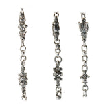 Silver Neckchain Fetishchain Horns Crowns Pinballs Sprouts Stars Wings and DRAGON HEART