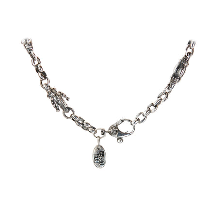 Silver Neckchain Fetishchain Horns Crowns Pinballs Sprouts Stars Wings and DRAGON HEART