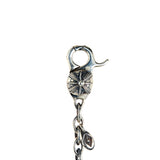 Silver Walletchain or Keychain Navette