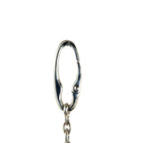 Silver Walletchain or Keychain Navette