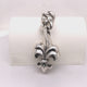 Silver Key Tag LILY with BELIEVE IN YOUR DREAMS