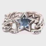 Silver Bracelet ELFIN STAR and Decor Links
