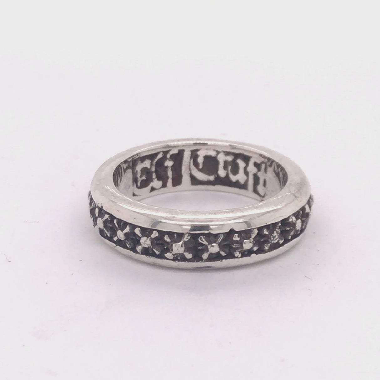 Silver Ring with Morning Stars