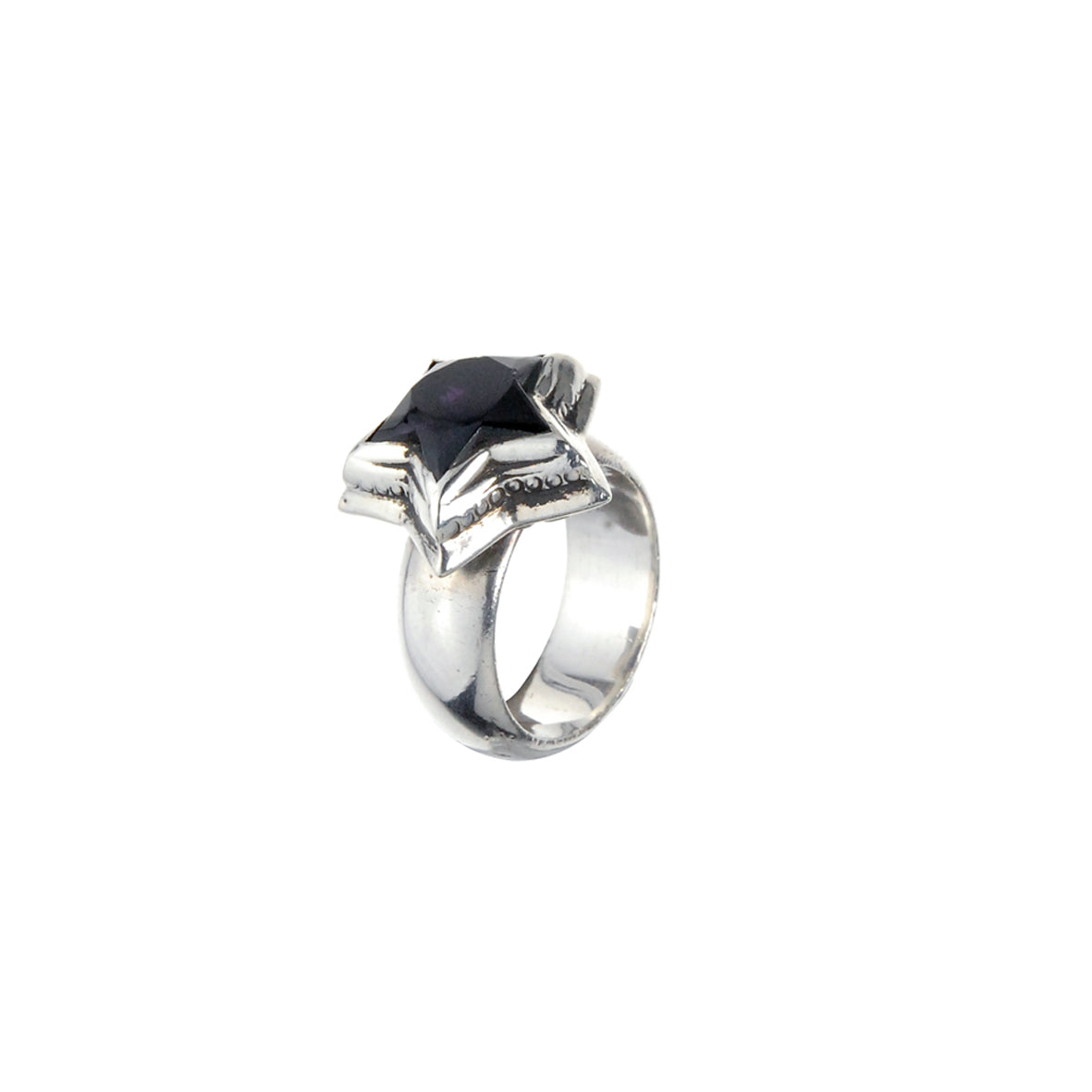 Silver Ring with ELFIN STAR