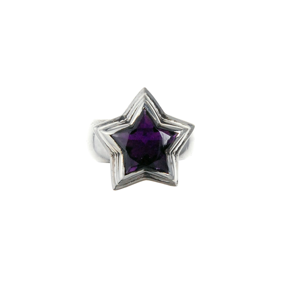 Silver Ring with ELFIN STAR
