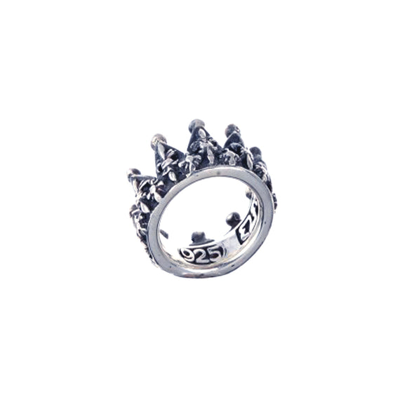 Silver Ring CROWN Band
