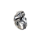 Silver Ring Eagleskull M with Sproutsband