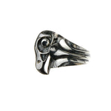 Silver Ring Eagleskull M with Sproutsband