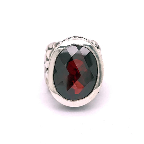 Silver Ring Oval BELIEVE IN YOUR DREAMS on Dragon Scales Band