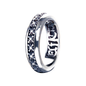 Silver Ring with Morning Stars