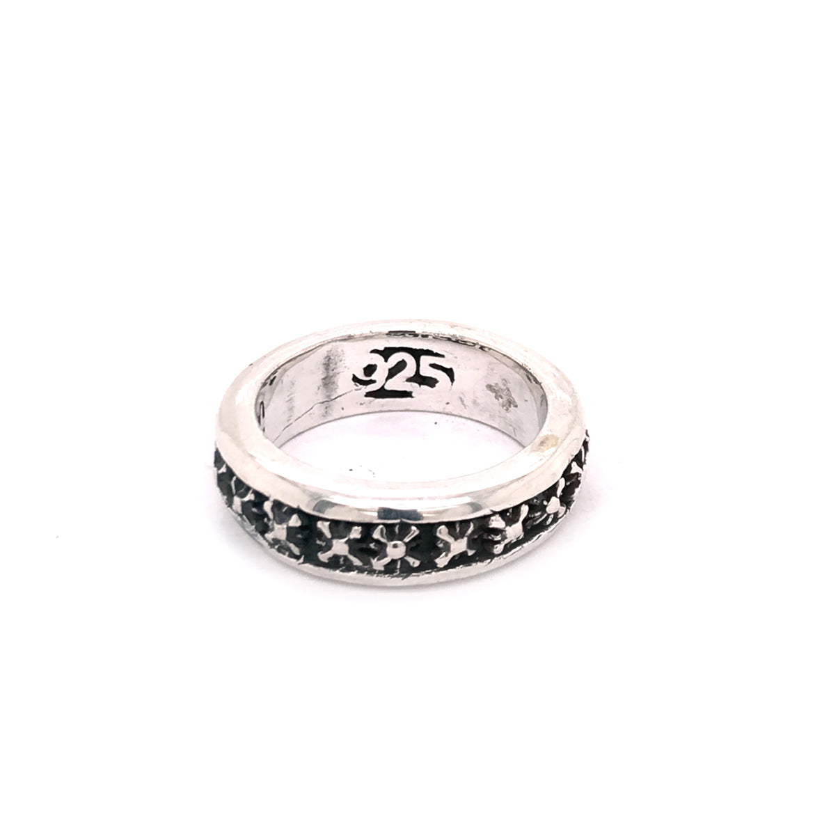 Silver Ring with Morning Stars