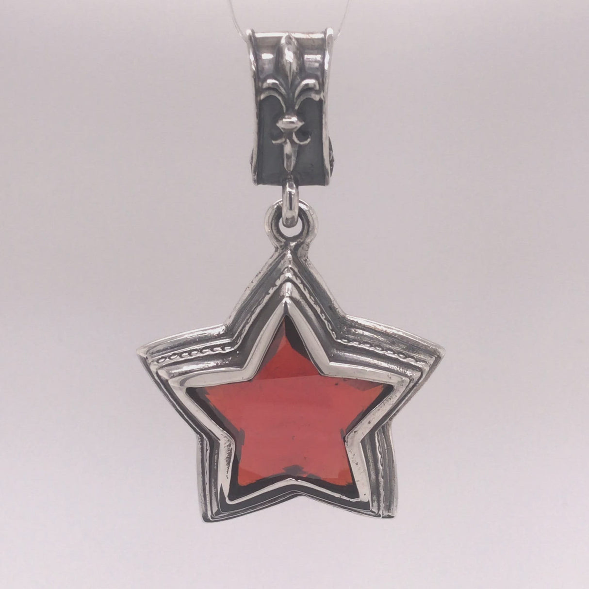 Silver Pendant Starbuck M 35mm