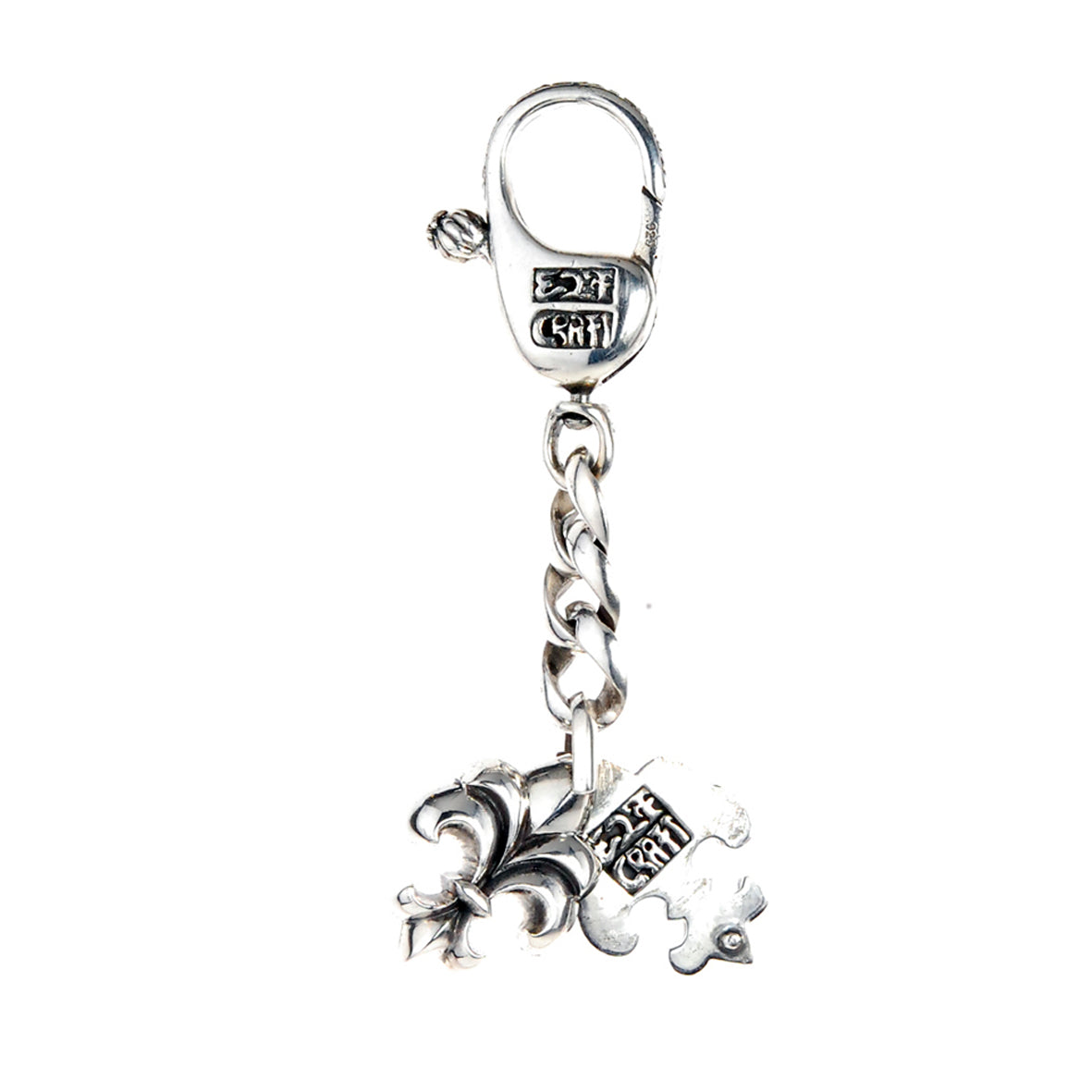 Silver Key Tag LILY with BELIEVE IN YOUR DREAMS