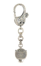 Silver Key Tag LEOPARD d´Argent