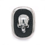 Silver Money Clip SKULL Oval with Searay